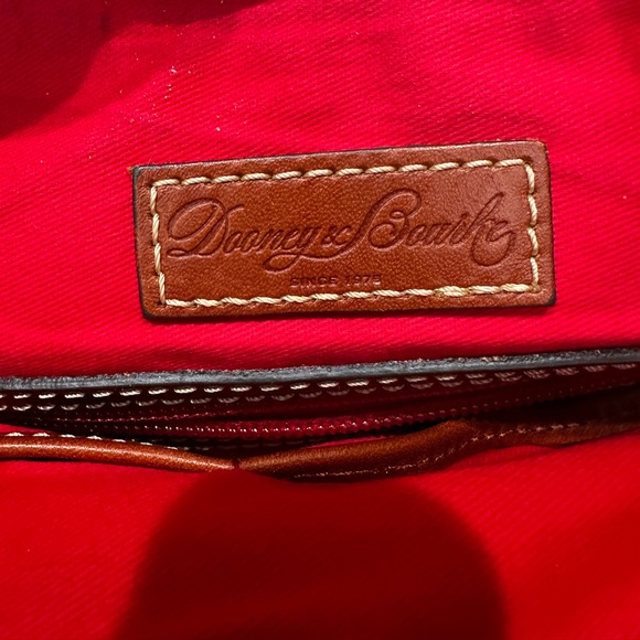 Dooney & Bourke Olive Pebbled Leather Shoulder Bag - Picture 11 of 14